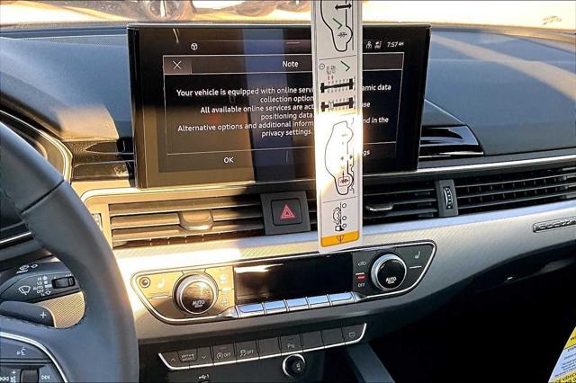 new 2025 Audi A5 Sportback car, priced at $51,261