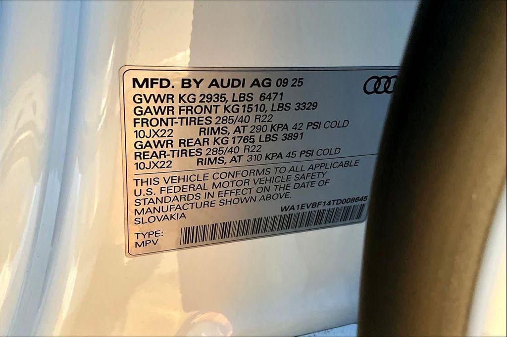 new 2026 Audi Q8 car, priced at $86,450