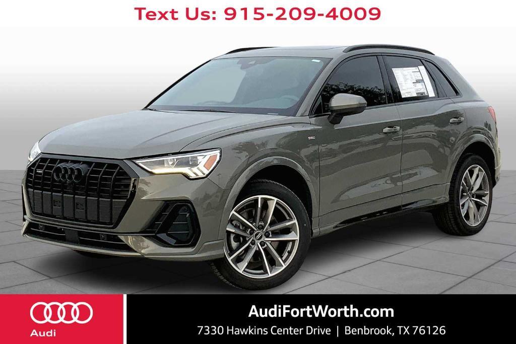 new 2024 Audi Q3 car, priced at $47,375