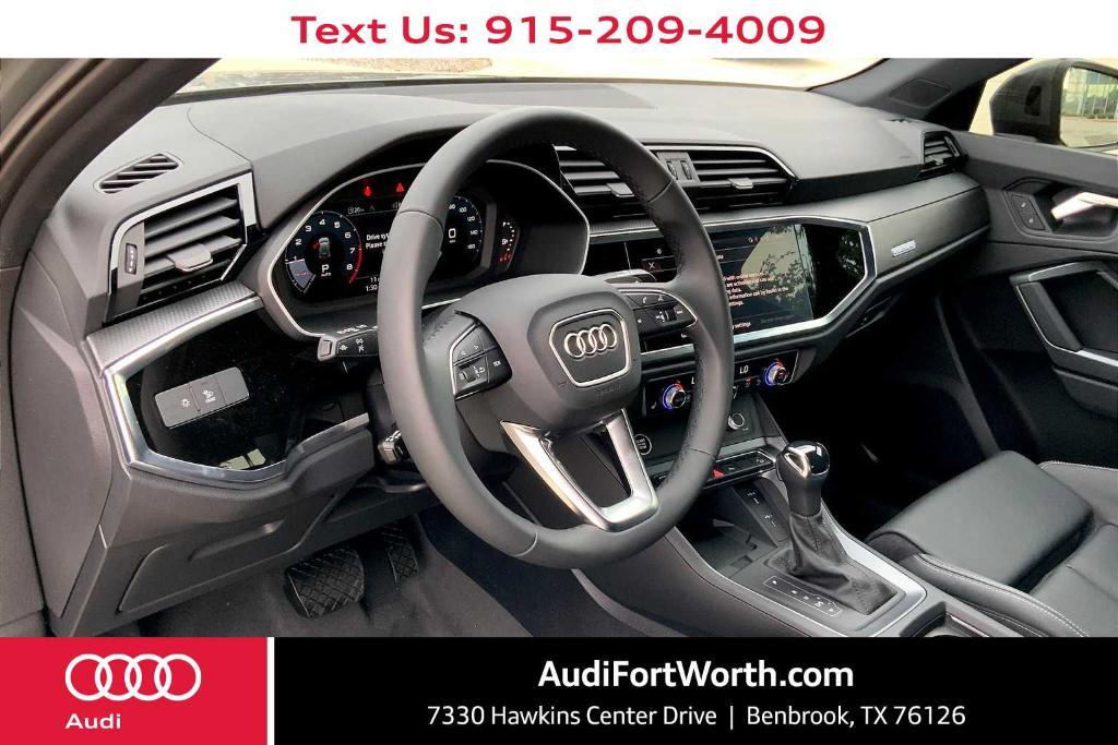 new 2024 Audi Q3 car, priced at $47,375