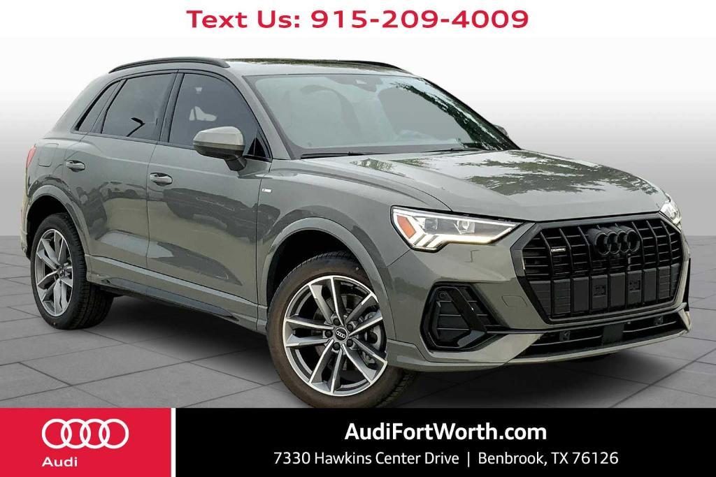 new 2024 Audi Q3 car, priced at $47,375