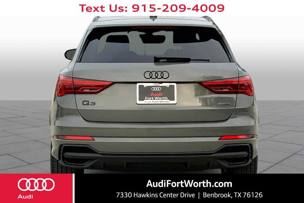 new 2024 Audi Q3 car, priced at $47,375