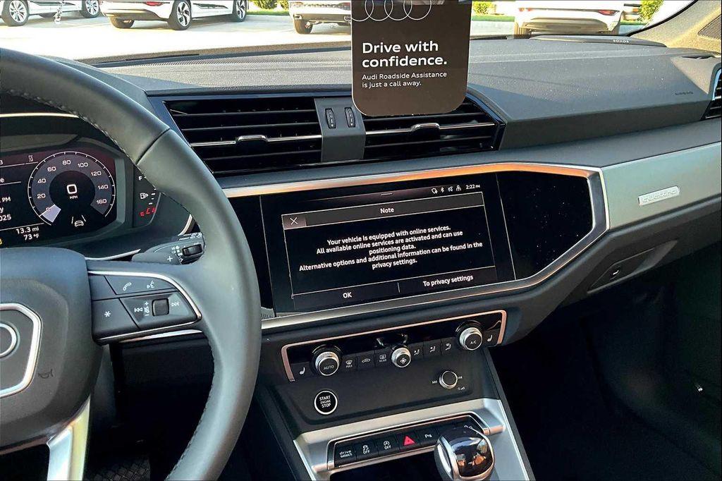 new 2025 Audi Q3 car, priced at $43,844