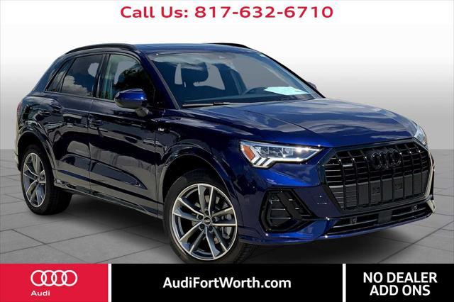 new 2024 Audi Q3 car, priced at $47,375