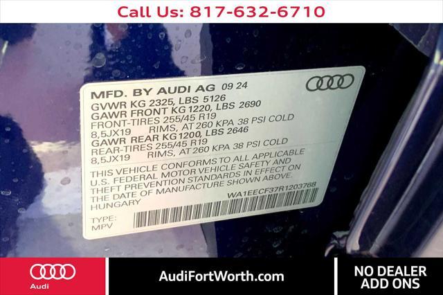 new 2024 Audi Q3 car, priced at $47,375