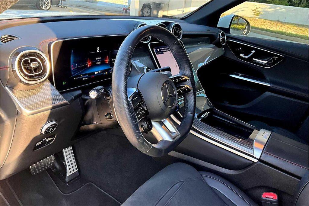 used 2024 Mercedes-Benz AMG GLC 43 car, priced at $55,900