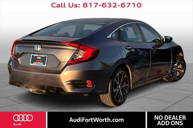 used 2020 Honda Civic car, priced at $19,700