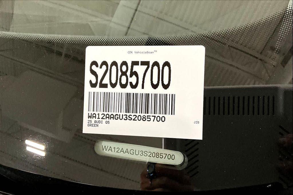 new 2025 Audi Q5 car, priced at $60,500
