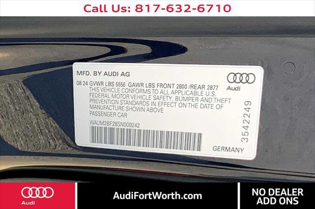 new 2025 Audi A6 car, priced at $76,085