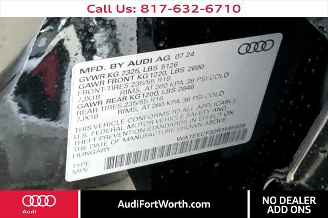 new 2024 Audi Q3 car, priced at $47,590