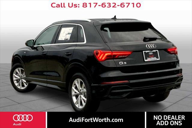 new 2024 Audi Q3 car, priced at $47,590