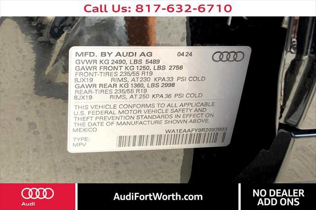 new 2024 Audi Q5 car, priced at $57,115