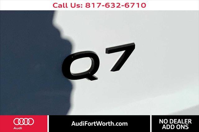 new 2025 Audi Q7 car, priced at $75,890