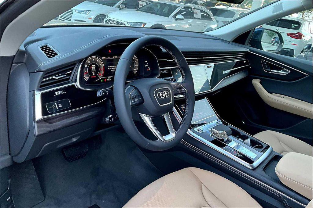 new 2025 Audi Q8 car, priced at $83,680