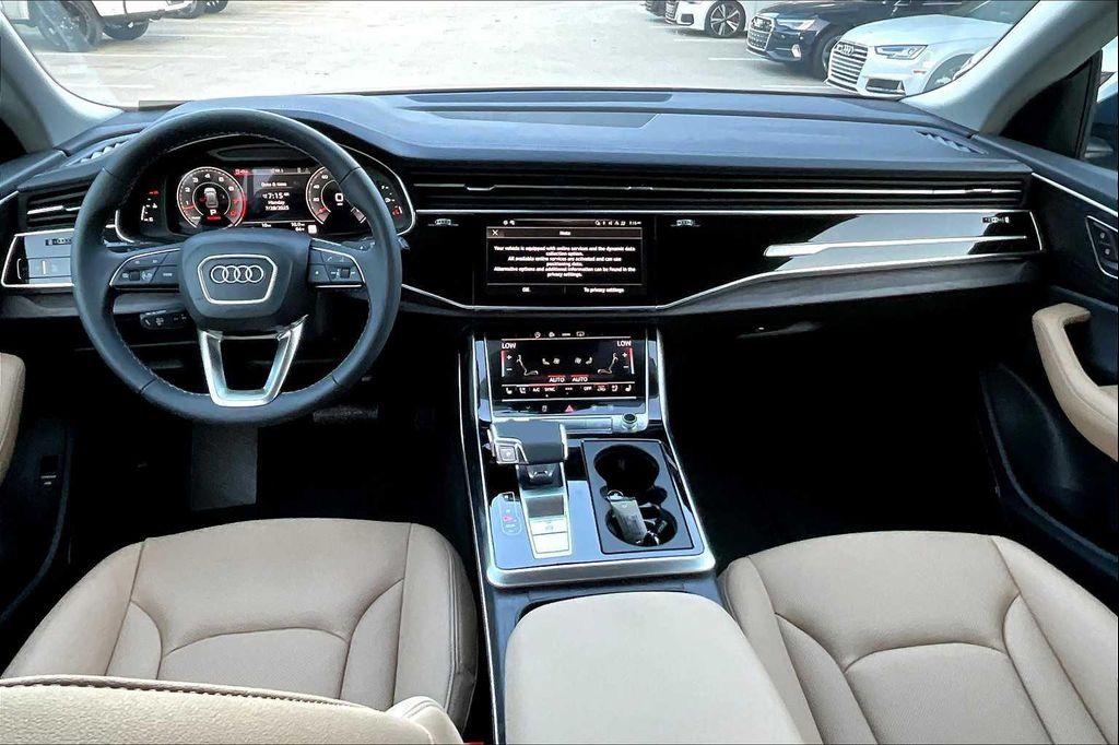new 2025 Audi Q8 car, priced at $83,680