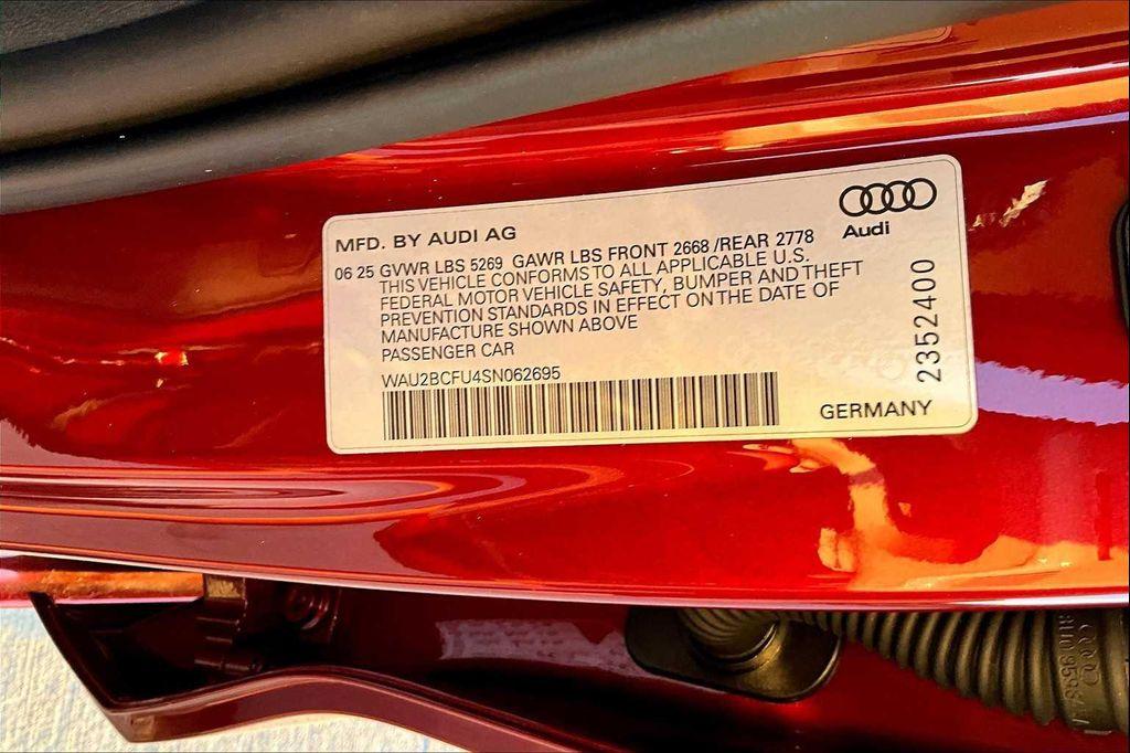 new 2025 Audi A5 car, priced at $347