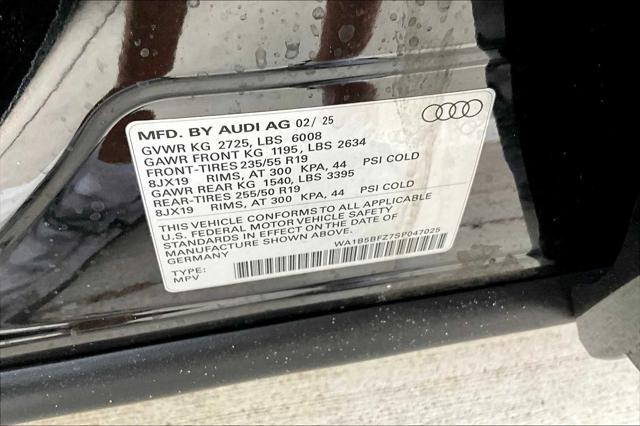 new 2025 Audi Q4 e-tron car, priced at $57,065