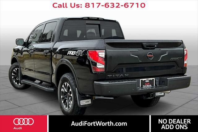 used 2021 Nissan Titan car, priced at $37,700