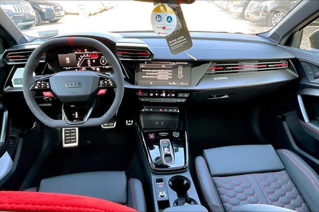 new 2025 Audi RS 3 car, priced at $77,560