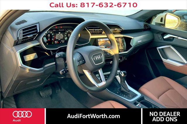 used 2024 Audi Q3 car, priced at $37,700