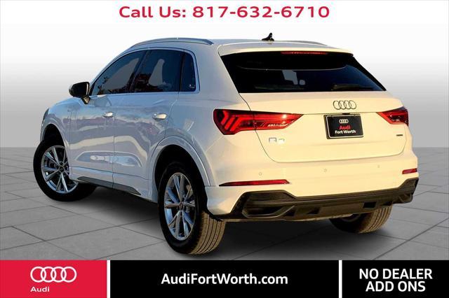 used 2024 Audi Q3 car, priced at $37,700