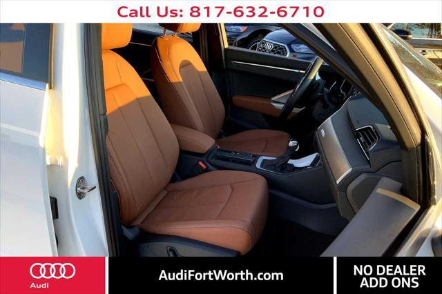 used 2024 Audi Q3 car, priced at $37,700