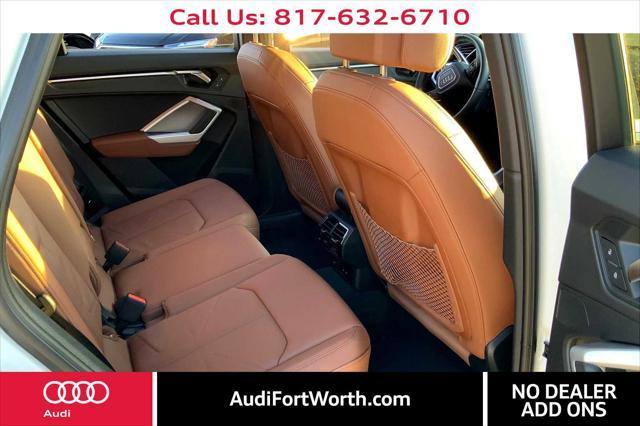 used 2024 Audi Q3 car, priced at $37,700