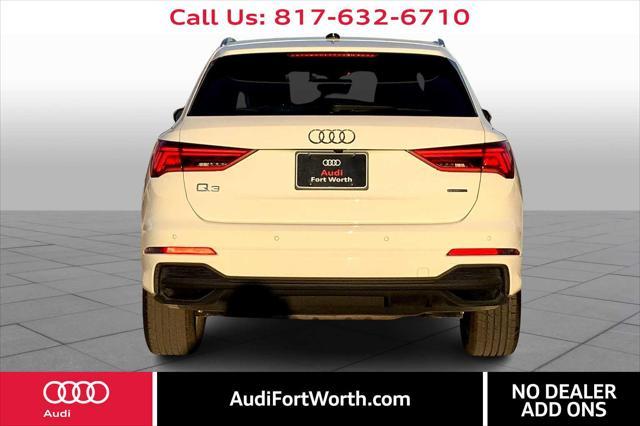 used 2024 Audi Q3 car, priced at $37,700