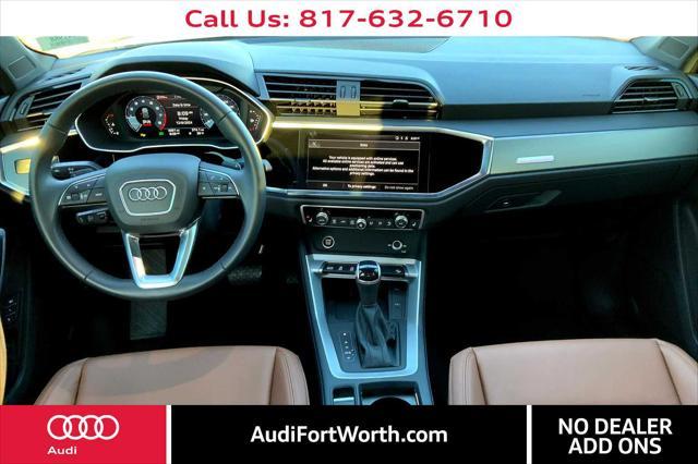 used 2024 Audi Q3 car, priced at $37,700