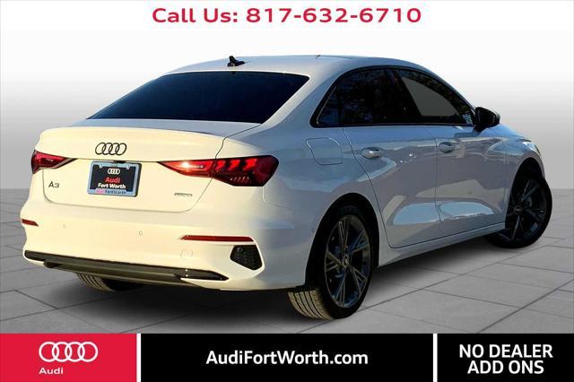 used 2024 Audi A3 car, priced at $34,400