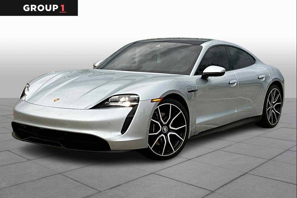 used 2022 Porsche Taycan car, priced at $55,900