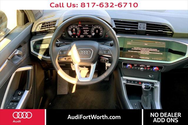 used 2024 Audi Q3 car, priced at $35,700