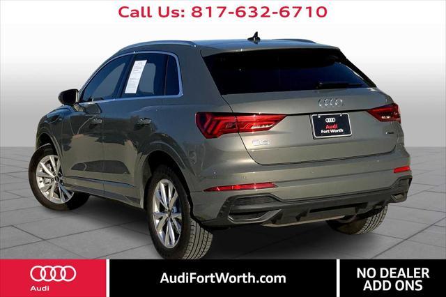 used 2024 Audi Q3 car, priced at $35,700