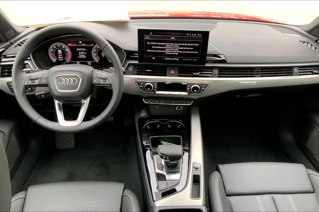 new 2024 Audi A4 car, priced at $50,015