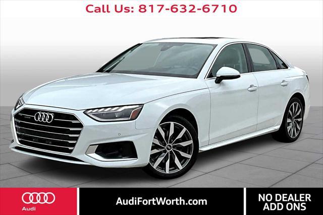 used 2021 Audi A4 car, priced at $26,000