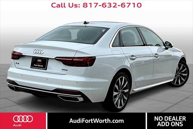 used 2021 Audi A4 car, priced at $26,000