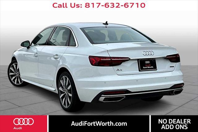 used 2021 Audi A4 car, priced at $26,000