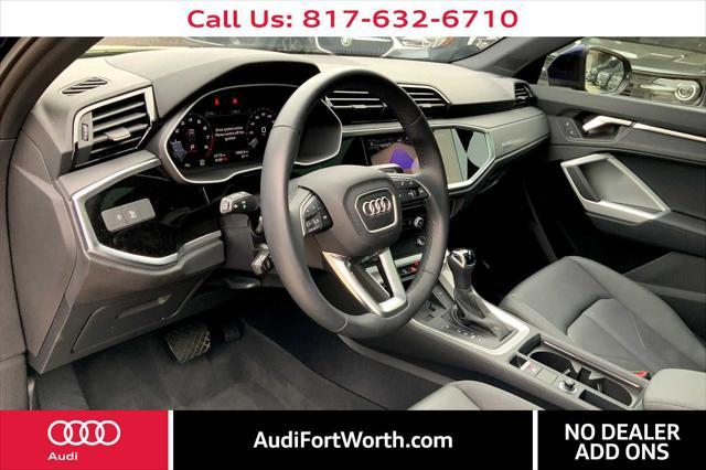 used 2024 Audi Q3 car, priced at $34,700