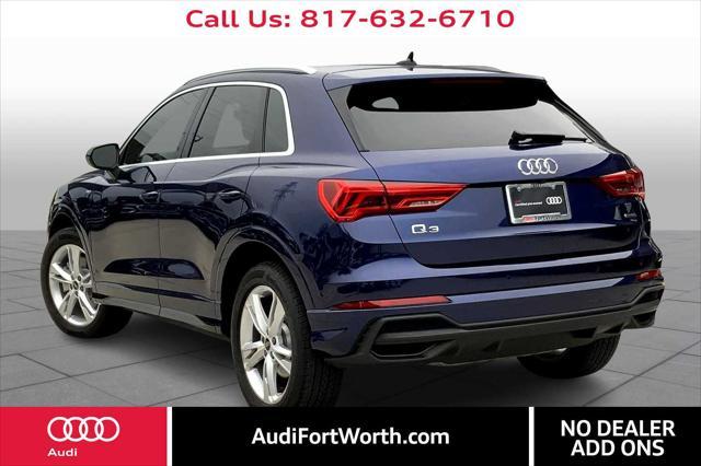 used 2024 Audi Q3 car, priced at $34,700