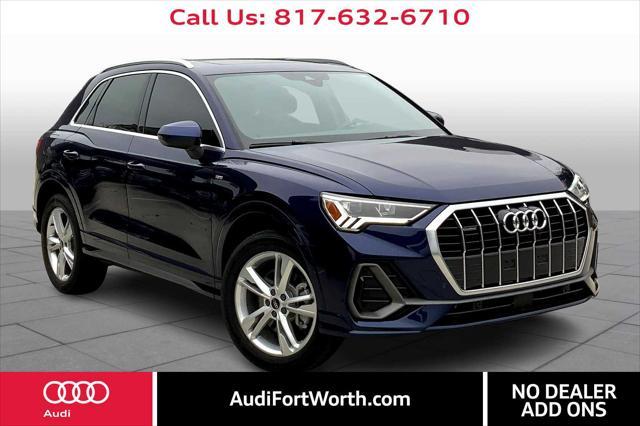 used 2024 Audi Q3 car, priced at $34,700