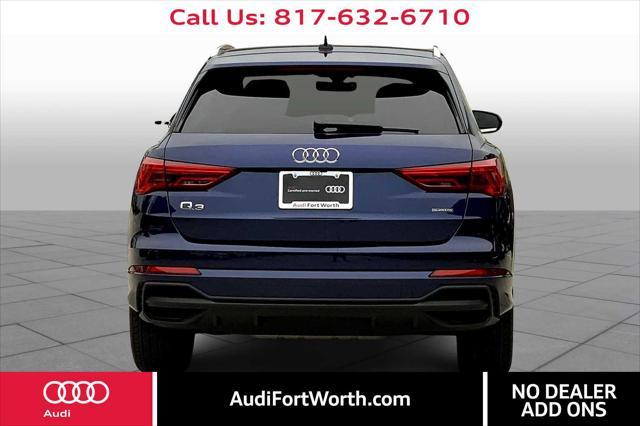 used 2024 Audi Q3 car, priced at $34,700