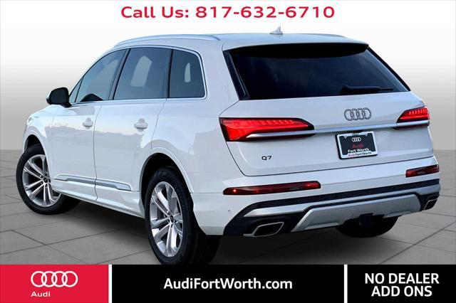 new 2025 Audi Q7 car, priced at $65,600