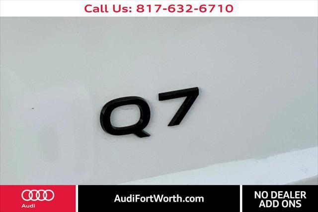 new 2025 Audi Q7 car, priced at $65,600