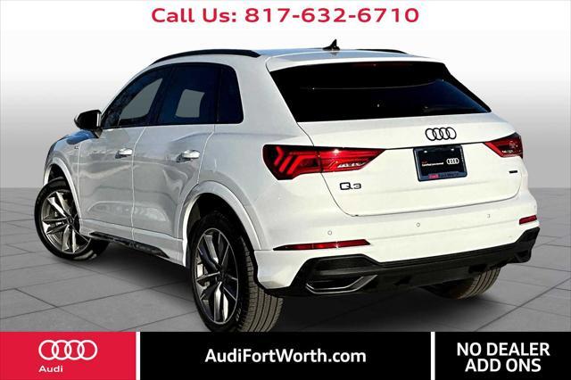 used 2024 Audi Q3 car, priced at $39,000