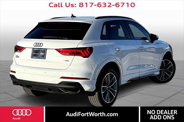 used 2024 Audi Q3 car, priced at $39,000