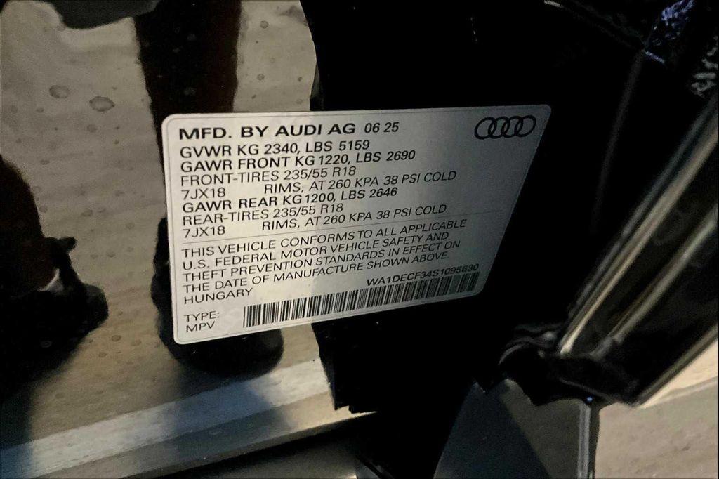 new 2025 Audi Q3 car, priced at $42,518