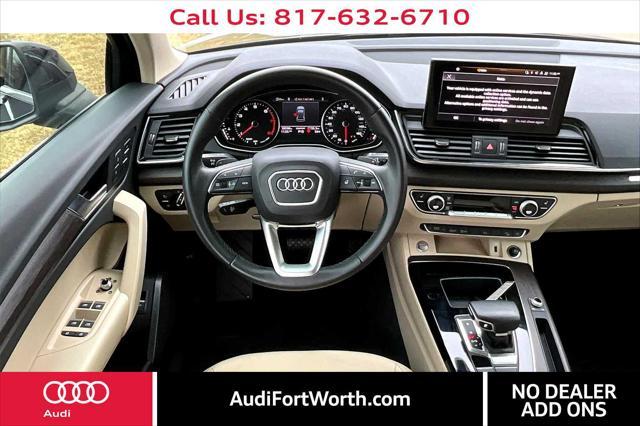 used 2021 Audi Q5 car, priced at $27,000