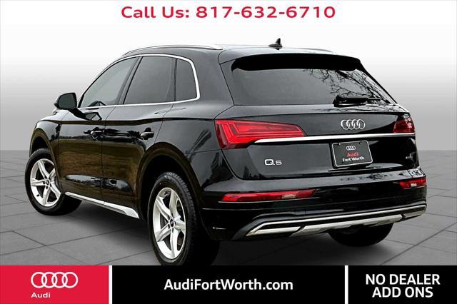 used 2021 Audi Q5 car, priced at $27,000