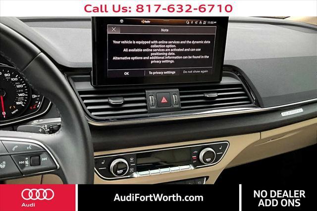 used 2021 Audi Q5 car, priced at $27,000