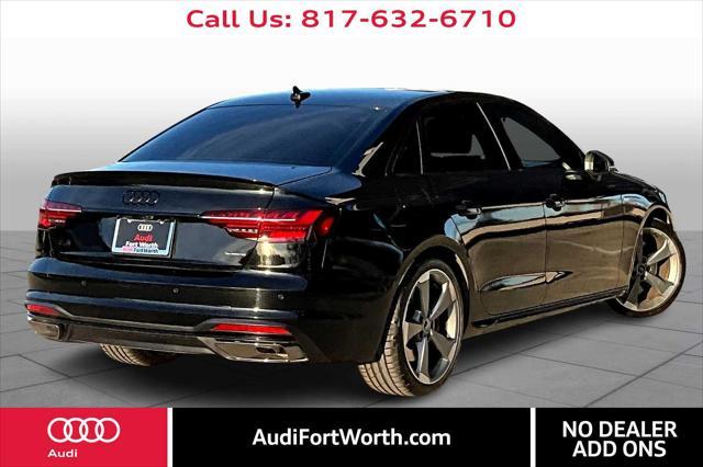 used 2024 Audi A4 car, priced at $38,700